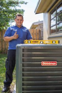 Technician for Heat Pump Installation