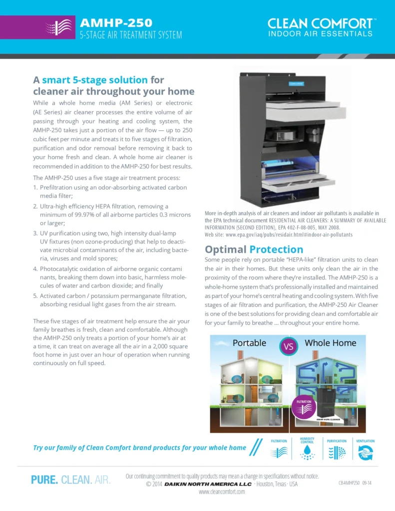 Air Filtration: Hepa Air Cleaners In Tomball, TX | Valliere Air Conditioning & Heating, LLC