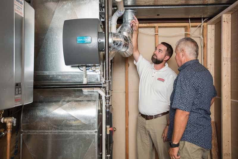 New Furnace Installation in Friendswood TX